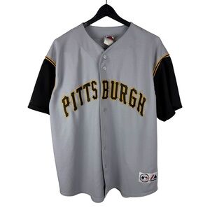 Vintage 2000s Majestic Athletic Pittsburgh Pirates MLB Jersey Size 2XL